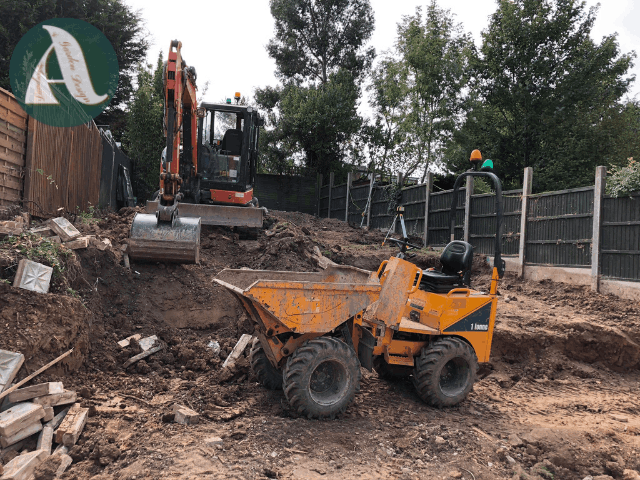 a-landscape-and-garden-groundwork-before